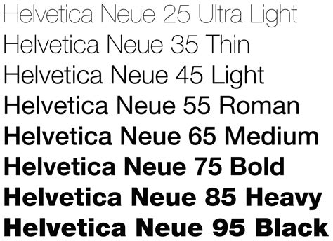 helveticish|Helvetica Font Family